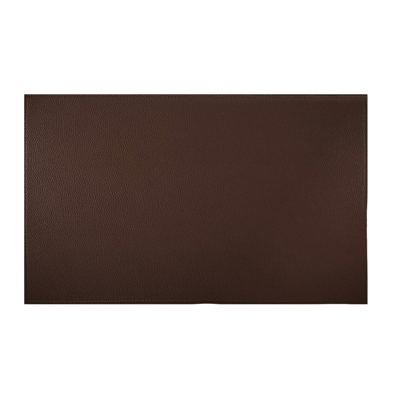 Set de table simili cuir 33x45cm Brun Trudo Tiseco