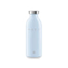 Bouteille isotherme en acier inoxydable 500ml Bleu azur Années 50 Smeg