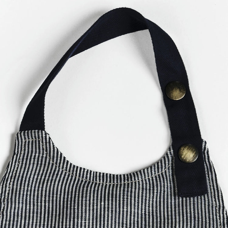 Tablier en coton pour enfant Raye Marine Les Tabliers de Julie Andrieu