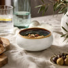 Coupelle en porcelaine de 12 cm ivoire Splash Cosy & Trendy