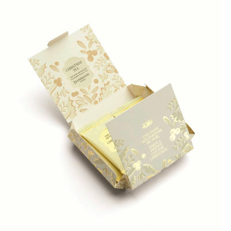 Pochette de 6 sachets de thé noir Christmas Tea Dammann