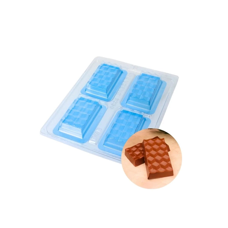 Moule chocolat 3 parties mini tablettes Patisdecor