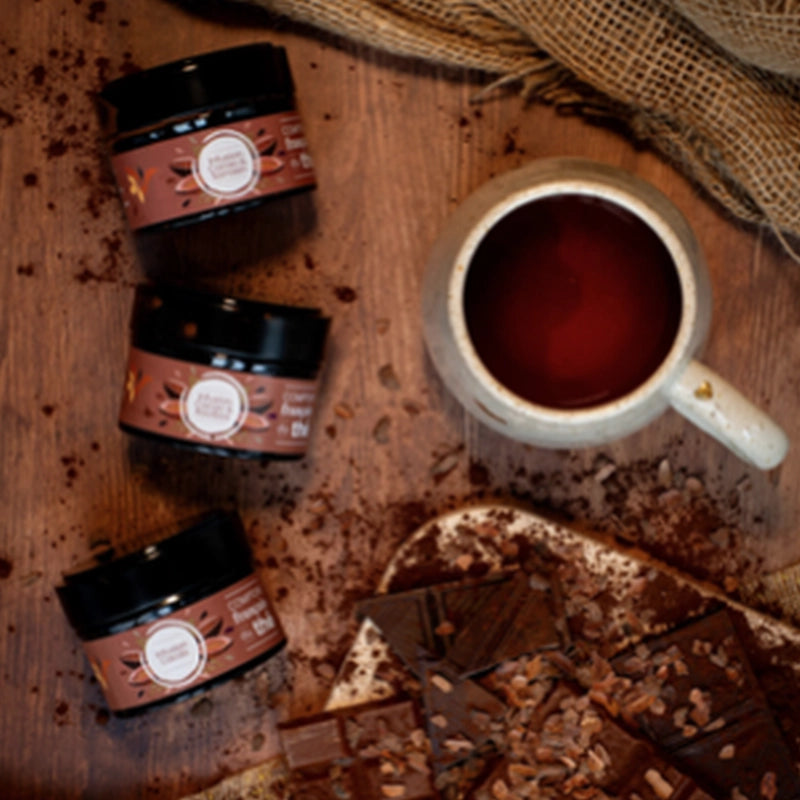 Coffret de 3 boîtes de 22g d’infusions au cacao Comptoir Français du Thé