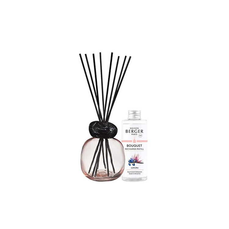 Bouquet Parfumé Minéral Rose Liliflora Maison Berger