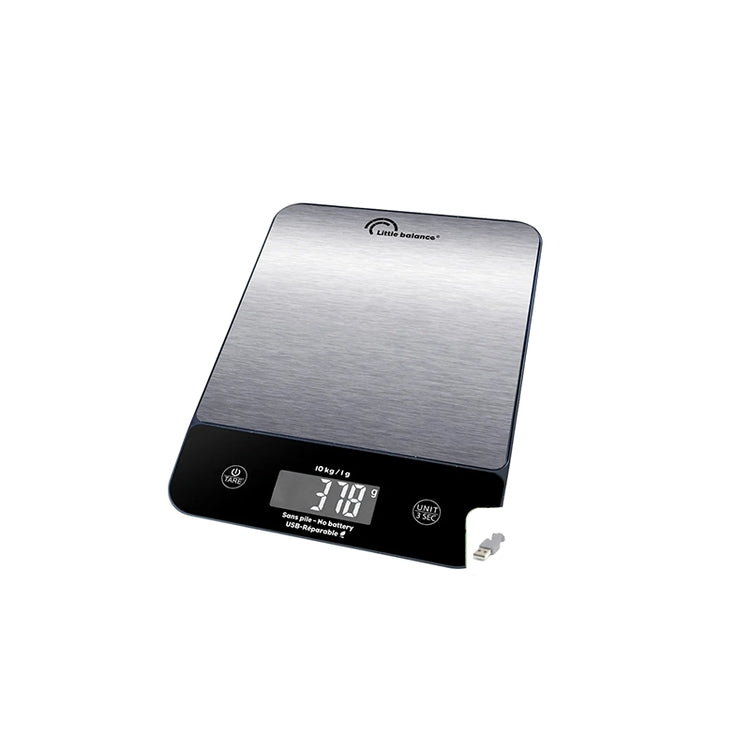 Balance Genius rechargeable en inox Little Balance