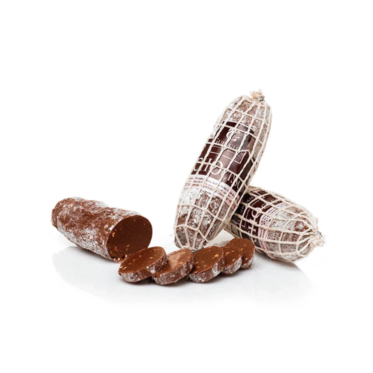 Saucisson en chocolat au lait praliné de 100g Maison Guiguet
