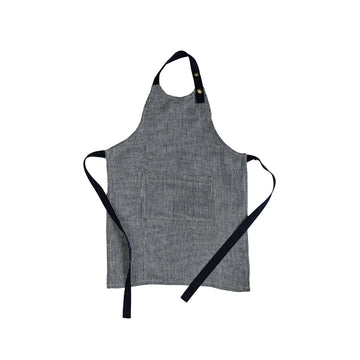 Tablier en coton pour enfant Raye Marine Les Tabliers de Julie Andrieu