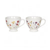 Coffret de 2 déjeuners en porcelaine de 39 cl Iris Table Passion