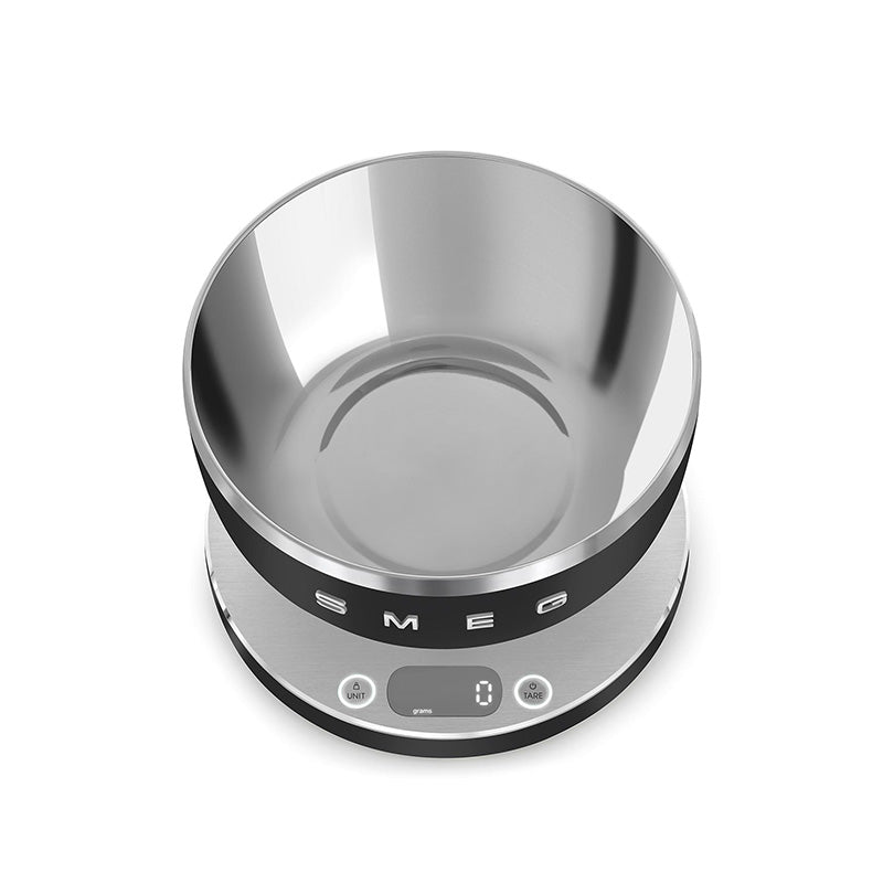 Balance de cuisine Noir Mat Collezione Smeg