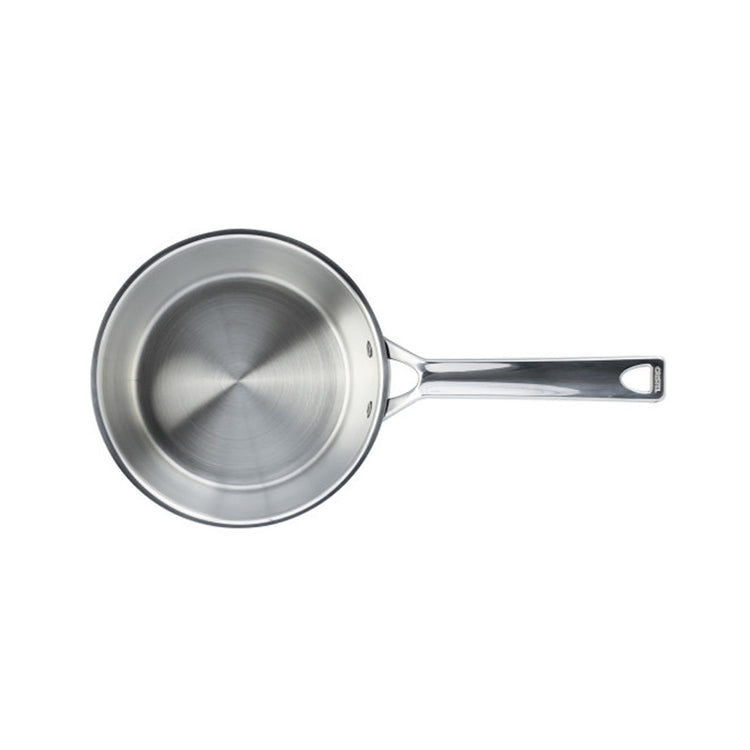 Set 3 casseroles en inox brossé Cristel