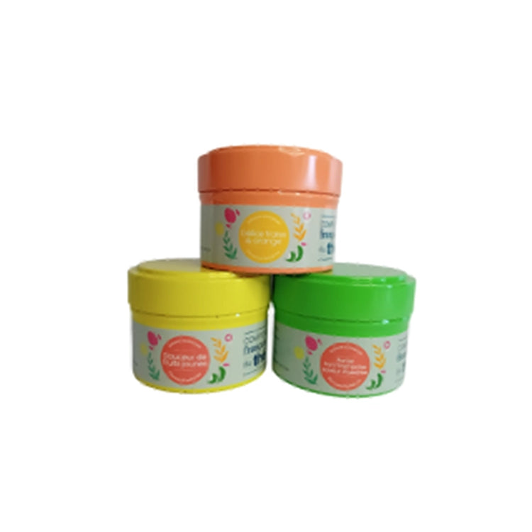 Coffret de 3 boîtes de 25g d’infusions Eau aromatisée Comptoir Français du Thé