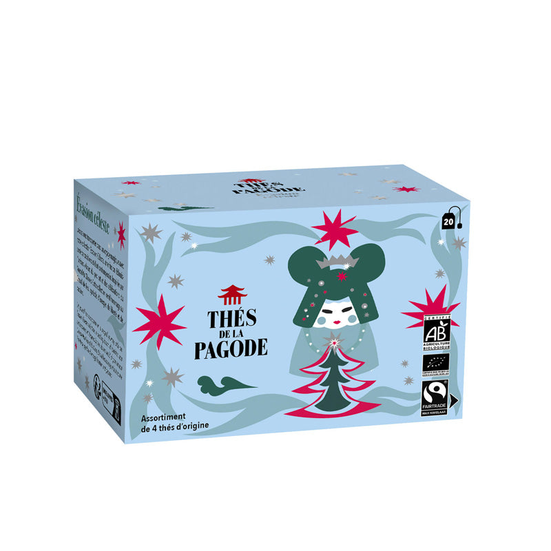 Coffret de 20 infusettes Princess Zao Thés de la Pagode