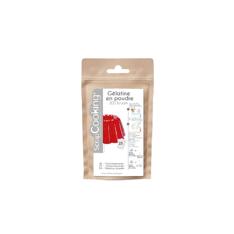 Gélatine en Poudre 50g ScrapCooking