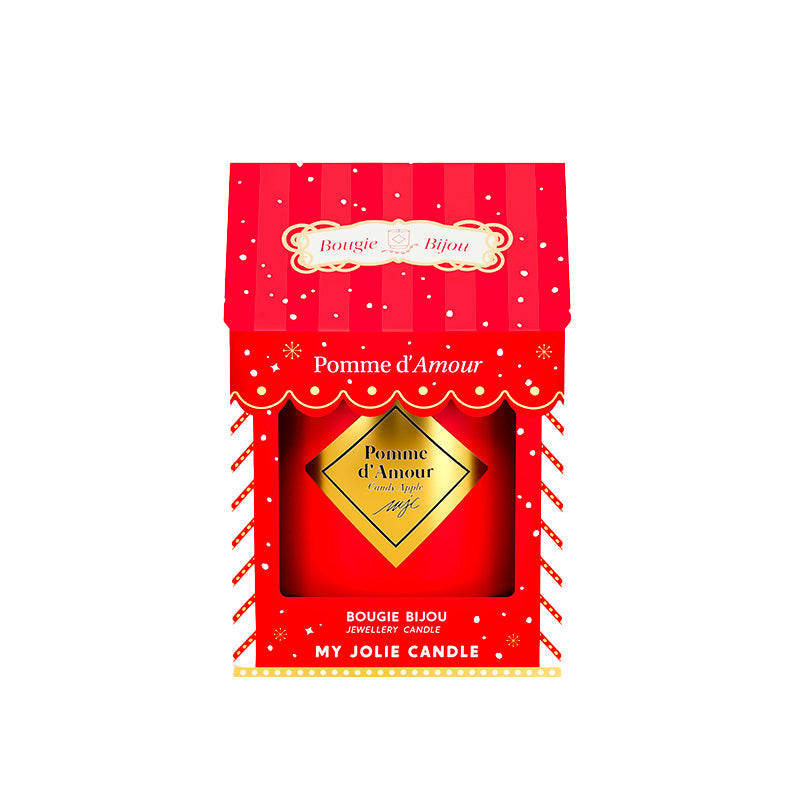 Bougie bijou bracelet doré pomme d'amour My Jolie Candle