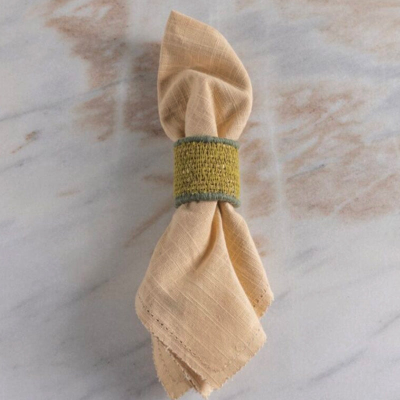 Rond de serviette Hydra Chartreuse Be Home