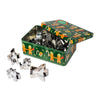 Boîte métal 25 découpoirs Noël vert