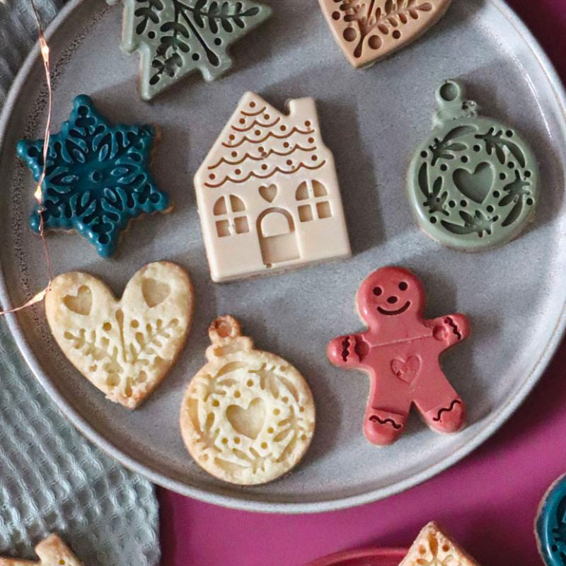 Moule en silicone pour biscuits de Noël Scrapcooking