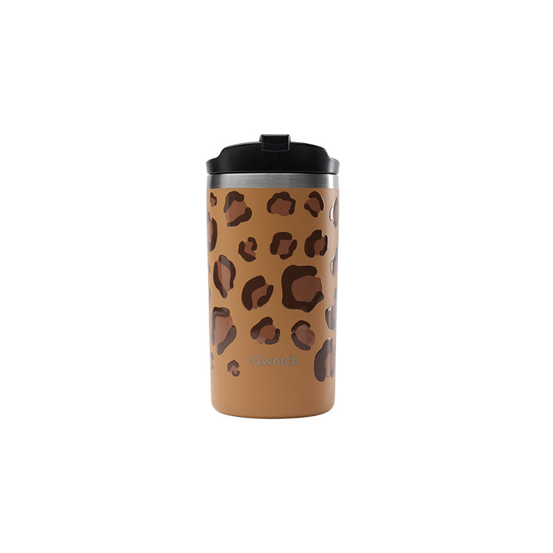 Travel mug isotherme en inox 350 ml camel Wild Qwetch