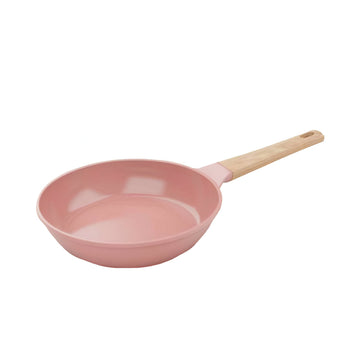 Poêle anti-adhésive en métal 28 cm rose L'Incroyable Cookut