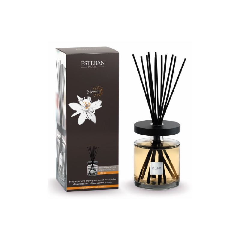 Bouquet parfumé rechargeable neroli 500 ml Ellipse Esteban