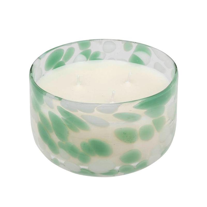 Bougie parfumé 540g Mancha fleur de lin Atmosphera