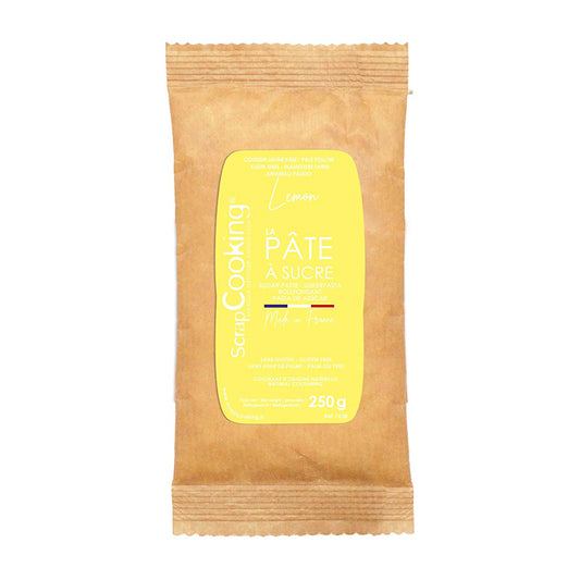 Pâte à sucre 250g lemon ScrapCooking
