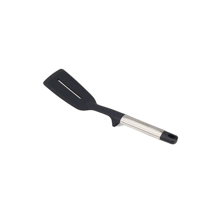 Spatule en silicone en inox et silicone avec reposoir Elevate Joseph Jospeh