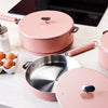 Poignée en inox 18 cm rose La Merveilleuse Cookut