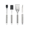 Coffret barbecue 4 ustensiles en inox Leopold