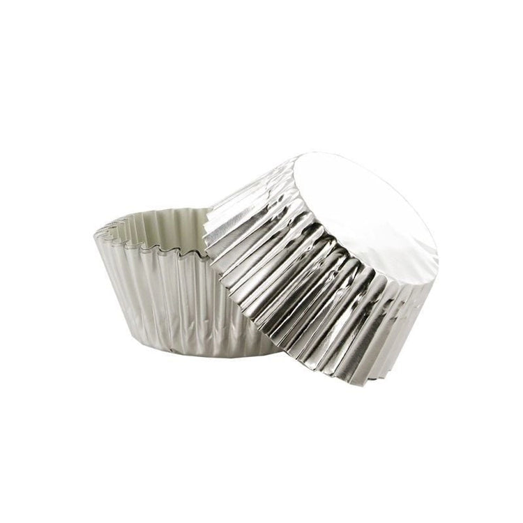 Caissettes argentées x50 Patisdecor