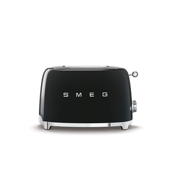 Grille-pain 2 tranches Noir Années 50 Smeg