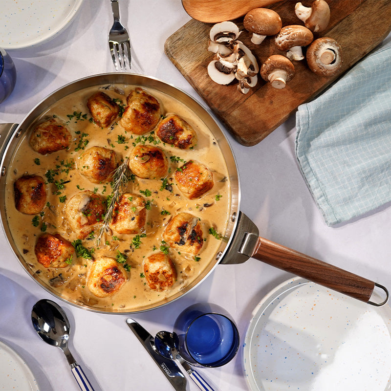 Anse en inox noyer La Merveilleuse Cookut