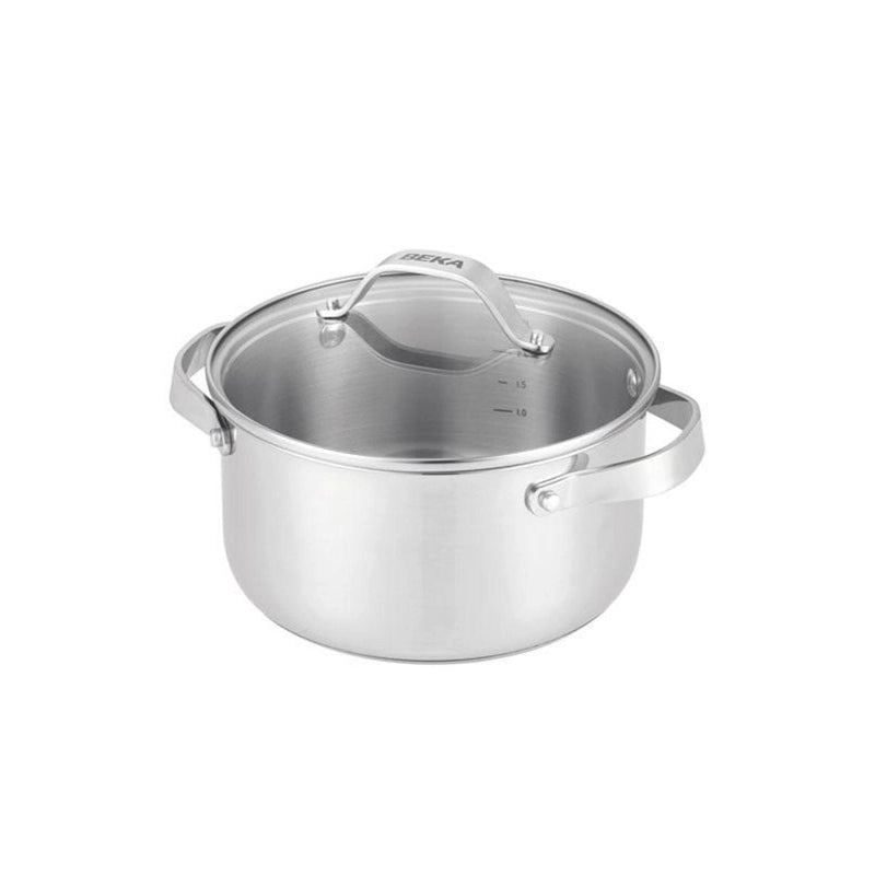 Faitout Inox avec couvercle 24 cm Cicla Beka