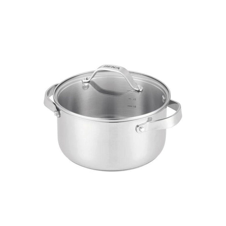 Faitout Inox avec couvercle 24 cm Cicla Beka
