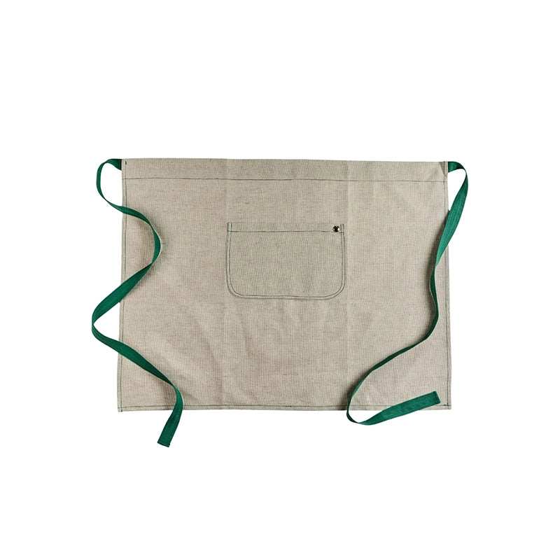 Demi-tablier en lin Vert Les Tabliers de Julie Andrieu