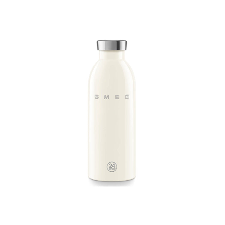 Bouteille isotherme en acier inoxydable 500ml Crème Années 50 Smeg