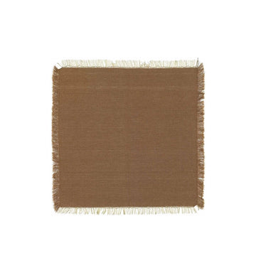 Serviette de table Kalea Tabac 45x45cm SDE