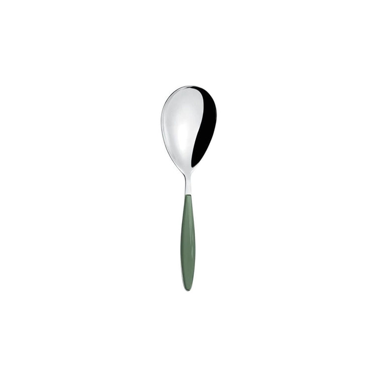 Cuillère à riz en acier inoxydable de 25 cm sauge Feeling Guzzini