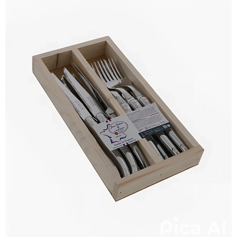 Ménagère 12 pièces en inox Jean Dubost