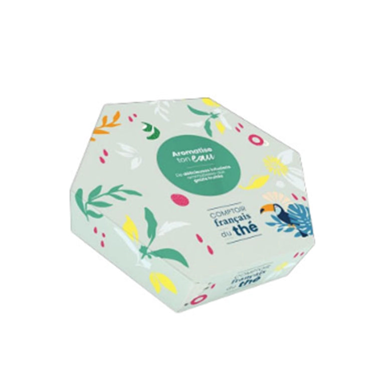 Coffret de 36 sachets de 6 infusions Aromatise ton eau Comptoir Français du Thé