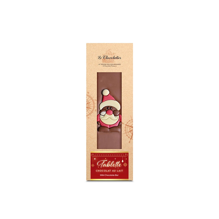Tablette chocolat au lait Noël 90 g Le Comptoir de Mathilde