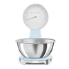 Balance de cuisine Bleu Azur Brillant Collezione Smeg