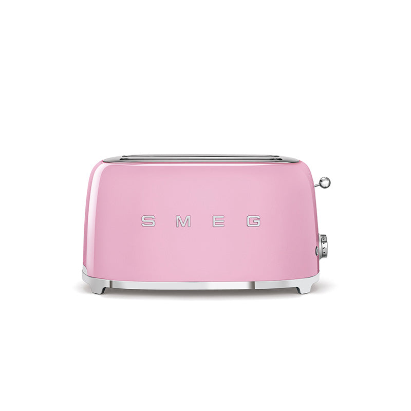 Grille-pain 4 tranches Rose Années 50 Smeg