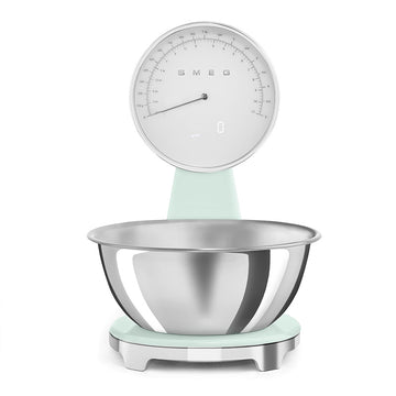 Balance de cuisine Vert d'Eau Brillant Collezione Smeg