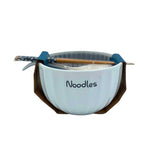 Set pour nouilles en céramique 16 cm Blanc Du Bruit dans la Cuisine