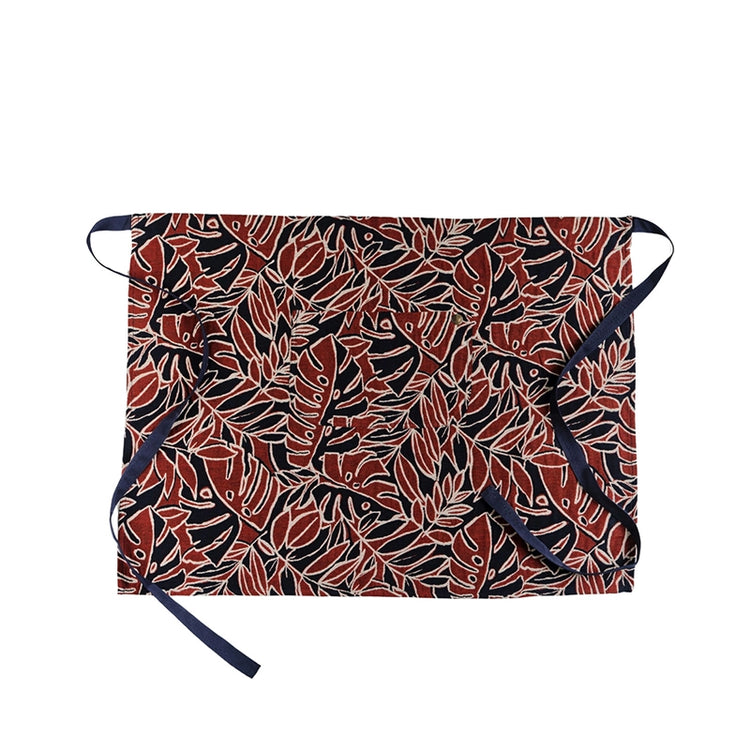Demi-tablier en coton Youmi Navy Les Tabliers de Julie Andrieu