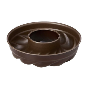 Moule à savarin torsadé anti-adhésif 22cm Gobel