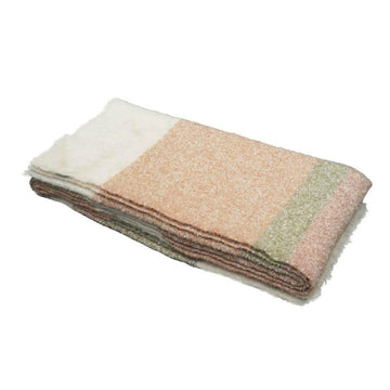 Plaid Rayé en laine mélangé 130x200 Calypso Cimarron Haomy