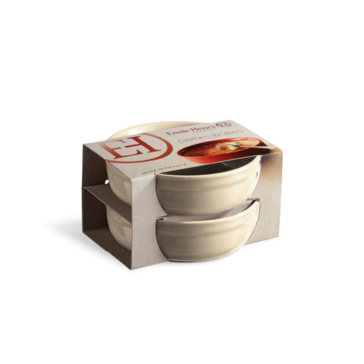 Set crême brulée en céramique argile Emile Henry