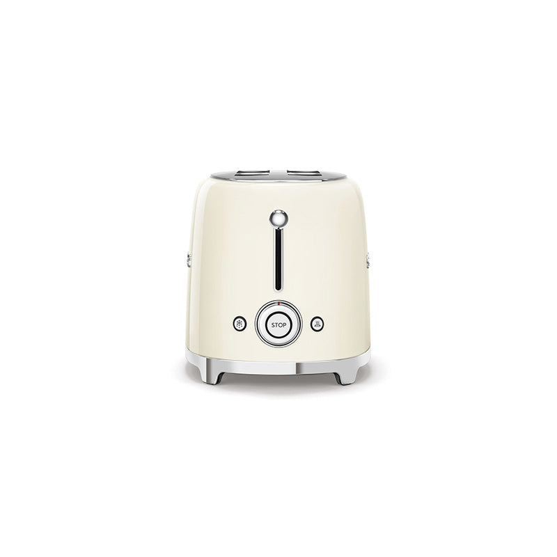 Grille-pain 4 tranches Crème Années 50 Smeg